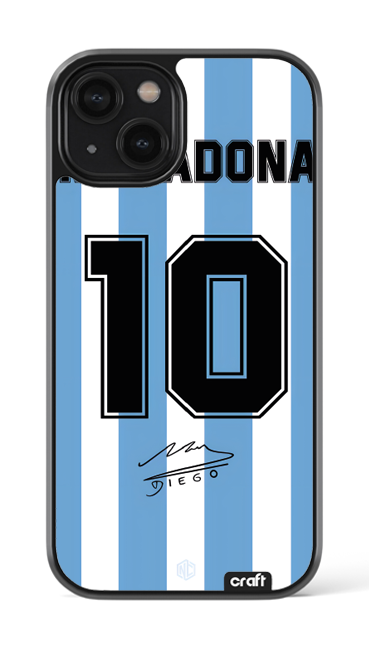 Funda para celular Maradona 001